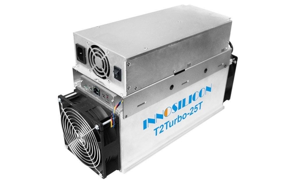 11.6-13V Innosilicon T2t 25t, máquina de mineração de BCH da segunda mão